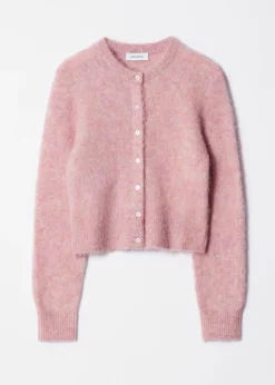 Strickjacke aus Alpaka-Mix