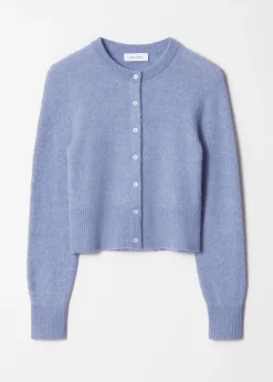 Strickjacke aus Alpaka-Mix