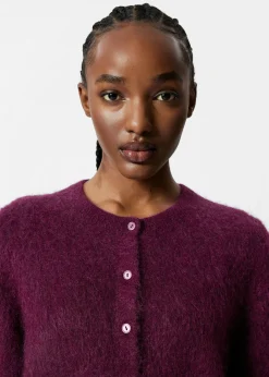 Strickjacke aus Mohair-Mix