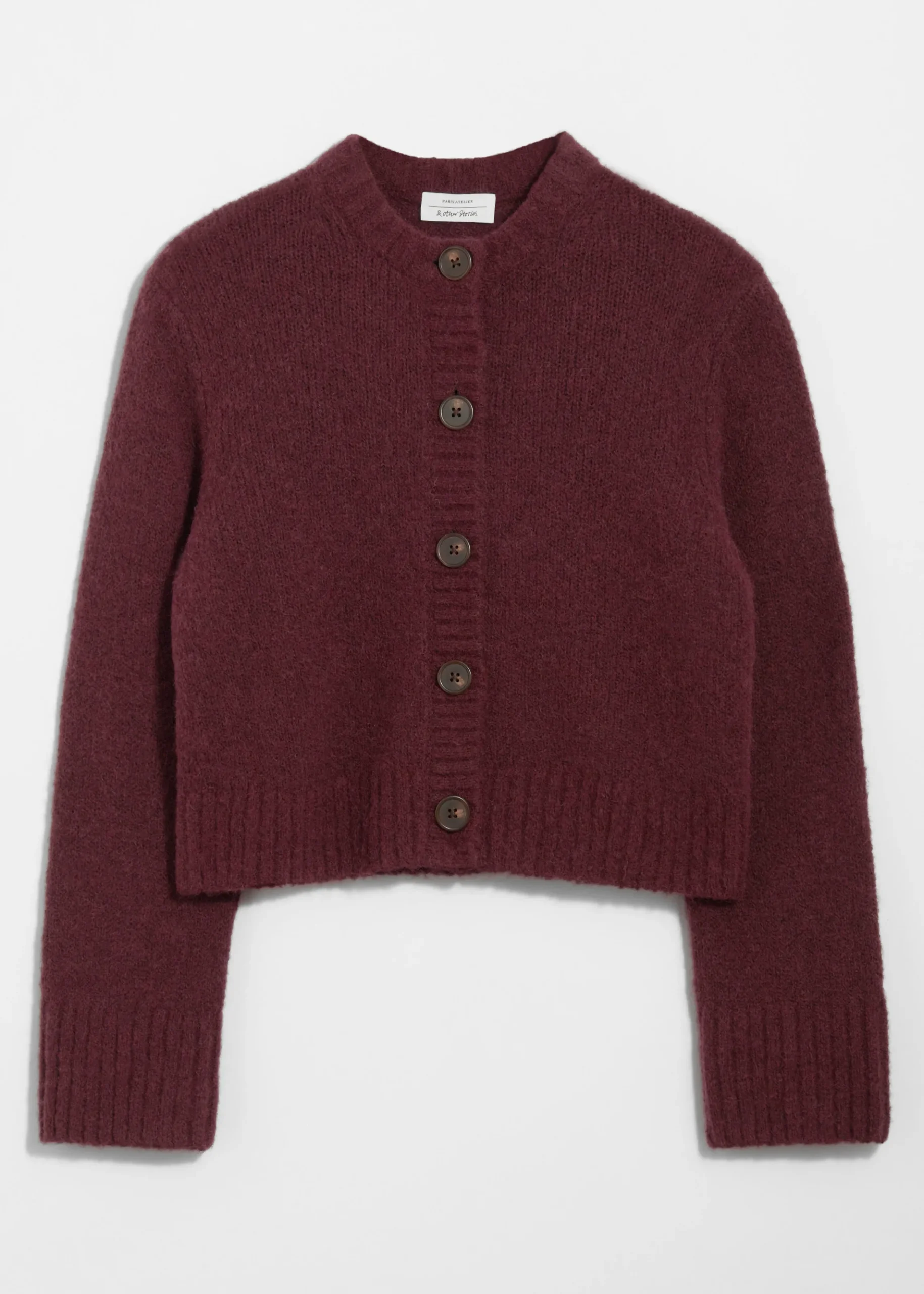 Strickjacke mit Knopfleiste