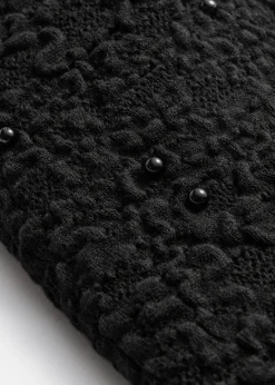 Strukturierter Jacquard-Strickpullover