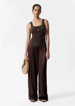 Tanktop mit Schnallendetail