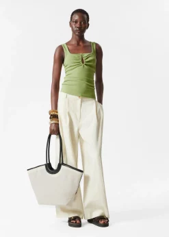 Tanktop mit Schnallendetail