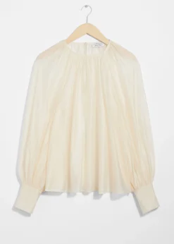 Transparente Bluse