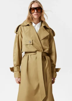 Trenchcoat mit Gürtel