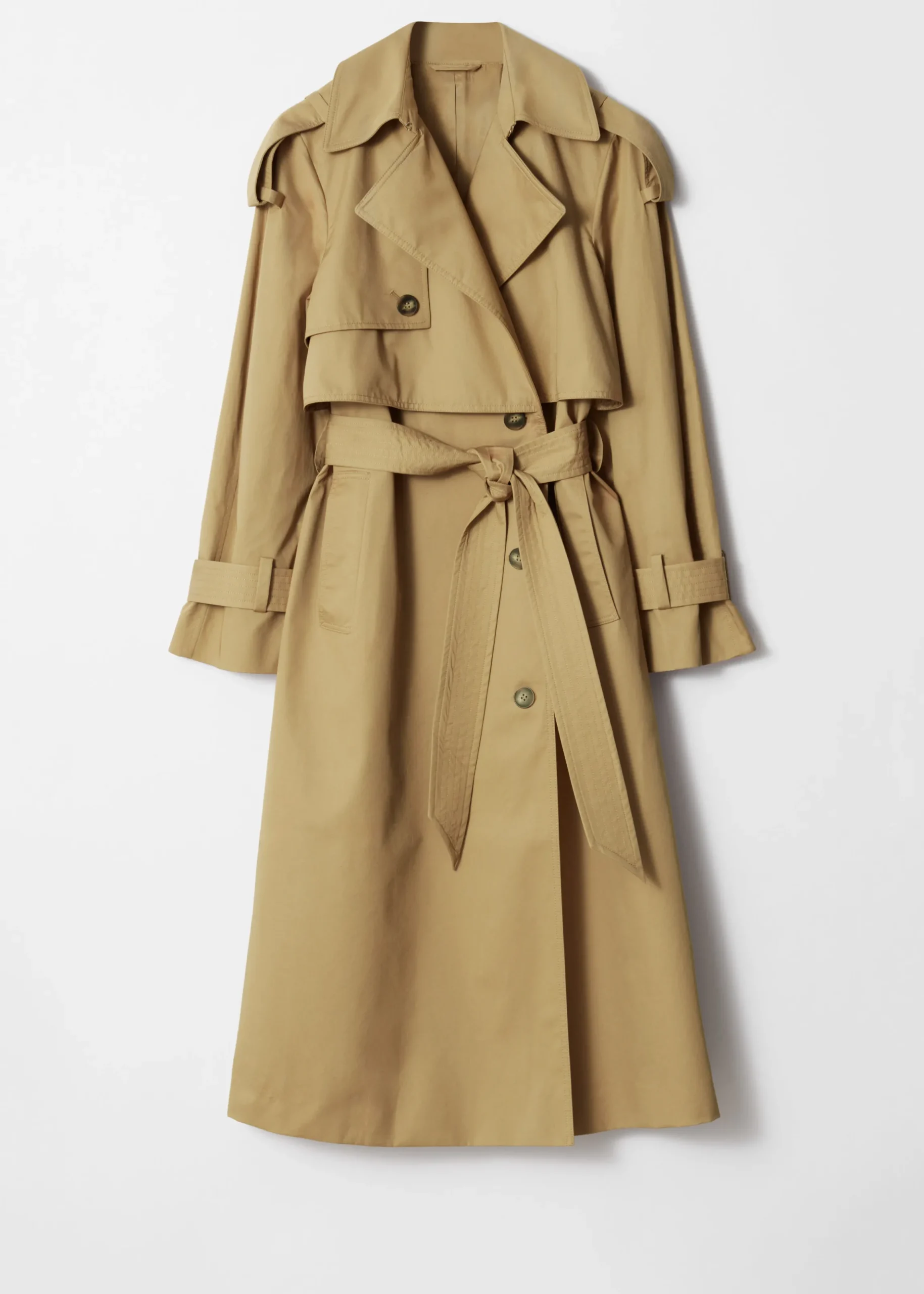 Trenchcoat mit Gürtel