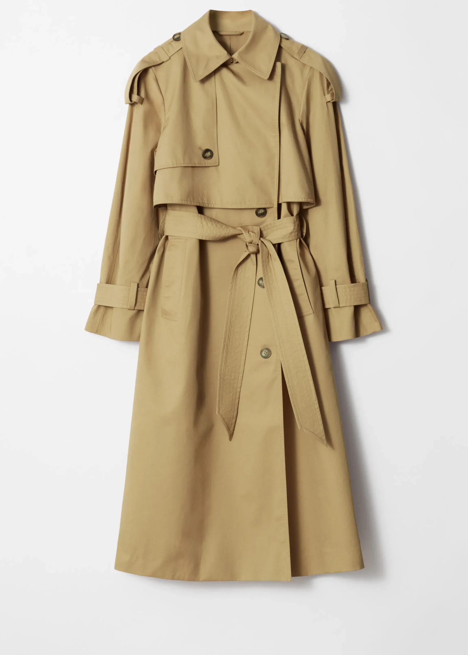 Trenchcoat mit Gürtel
