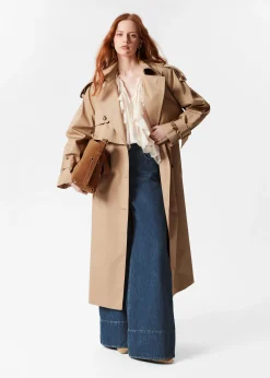 Trenchcoat mit Gürtel