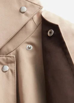 Trenchcoat mit Tunnelkragen