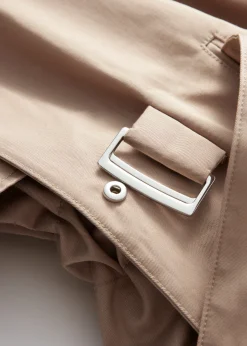Trenchcoat mit Tunnelkragen