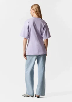 T-Shirt mit Knotendetail