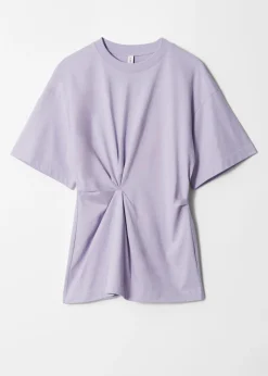 T-Shirt mit Knotendetail