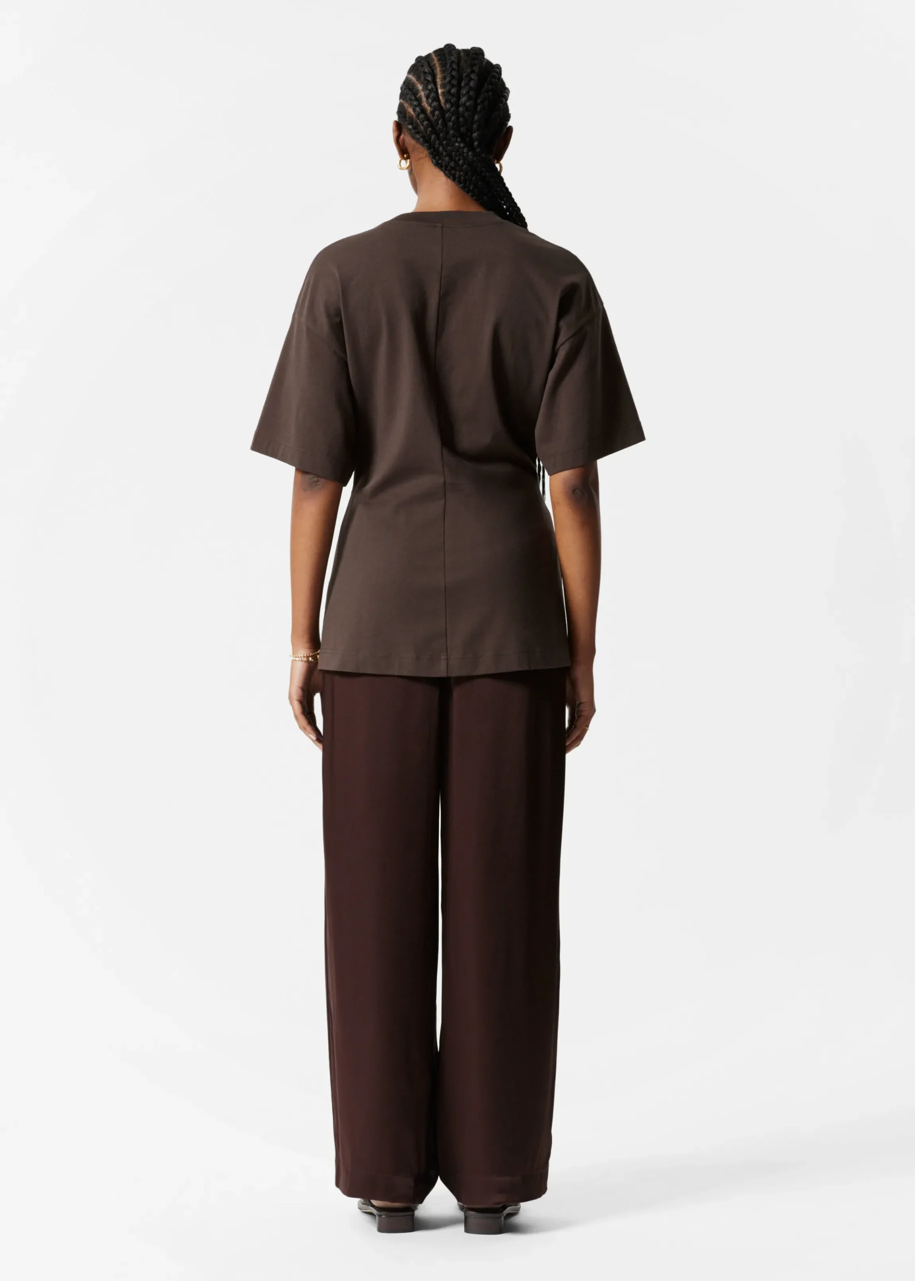 T-Shirt mit Knotendetail