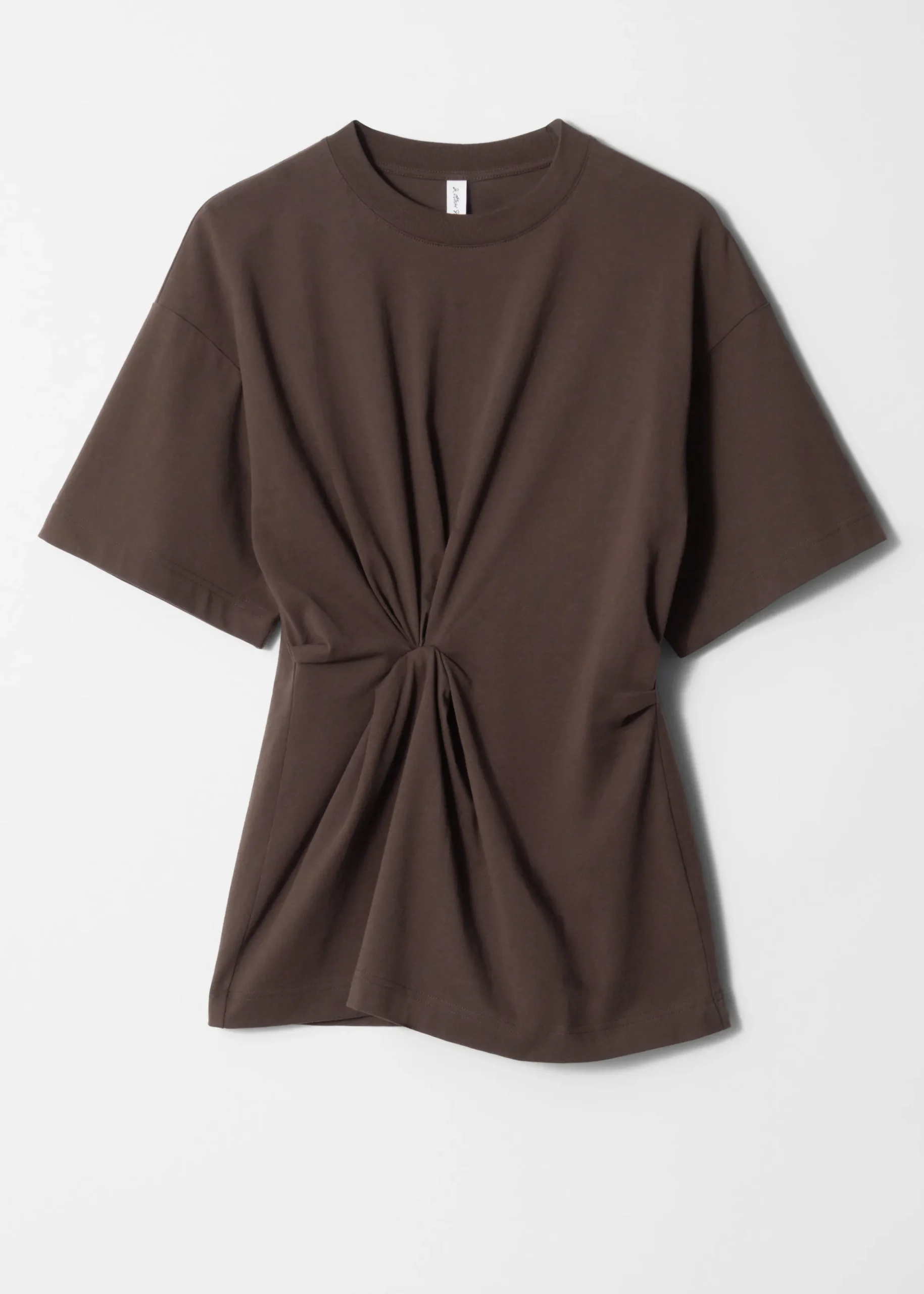 T-Shirt mit Knotendetail