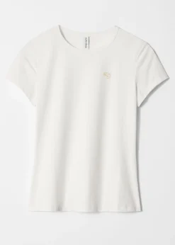 T-Shirt mit Stickerei