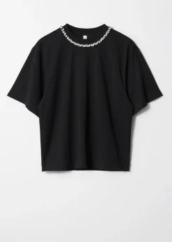 T-Shirt mit Verzierung
