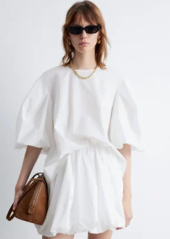 Voluminous PuffSleeve Blouse