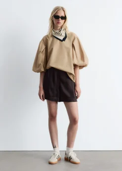 Voluminous PuffSleeve Blouse