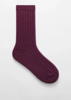 Weiche Wollsocken